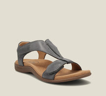 Sneakers : Trendy Sneakers voor Dames - Combineert Mode en Comfort voor Elke Dag - Beige in Grijs van Pantino