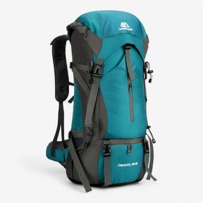 bags : 70L Nylon Kampeerrugzak met Regenkap - 70L Marineblauw in van Pantino
