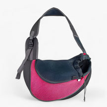 pets : PawGo - Comfortabele Draagtas voor Katten & Honden - Rugzak & Schoudertas in Één in roze van Pantino