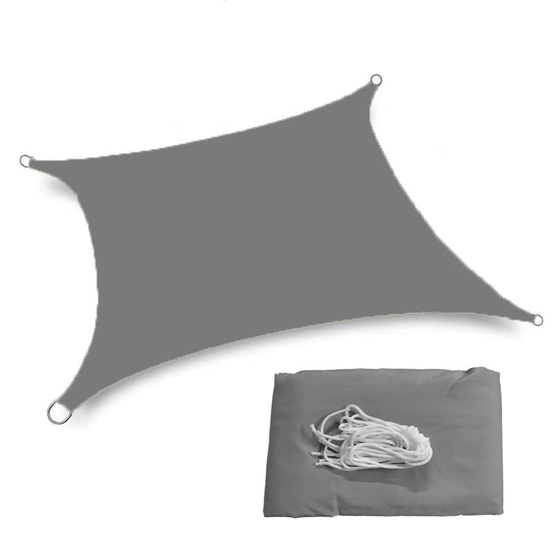 outdoor equipment : Schaduwdoek Waterdicht Beige 3x3m - Polyester Zonwering voor Tuin & Terras in Grijs van Pantino