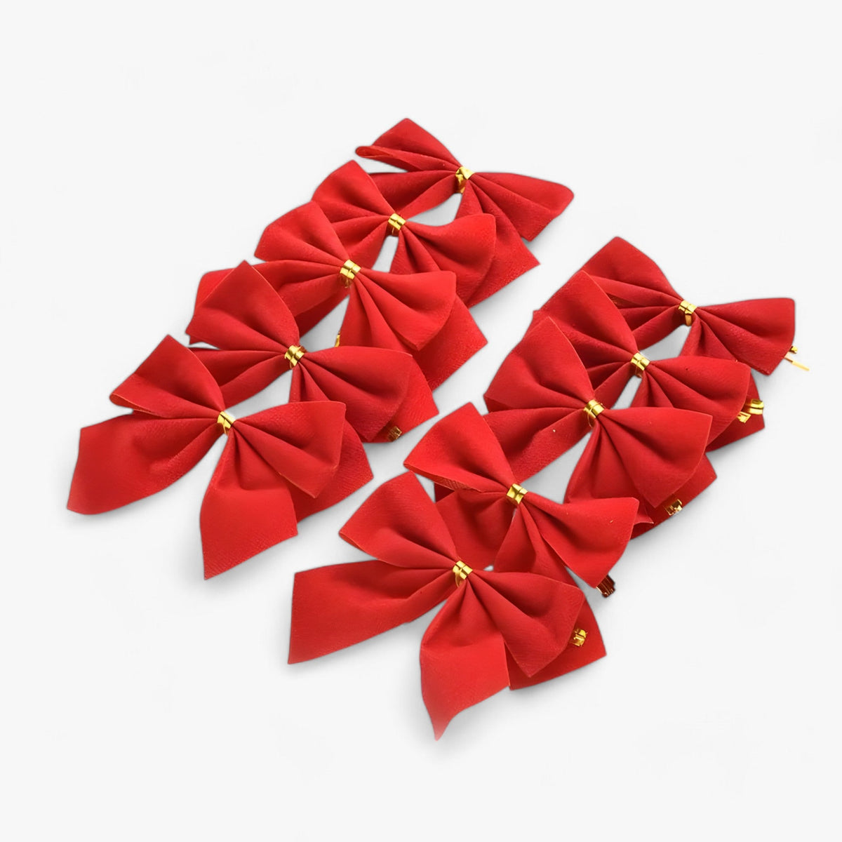 home & garden : 12 Rode Strikken - Festieve en Elegante Decoratie voor de Kerstboom in 12 stuks Anders van Pantino