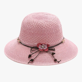 Sun Hat : Muts Dames Roze - Zomermuts voor - Stijlvolle Bescherming Tegen de Zon in licht paars van Pantino