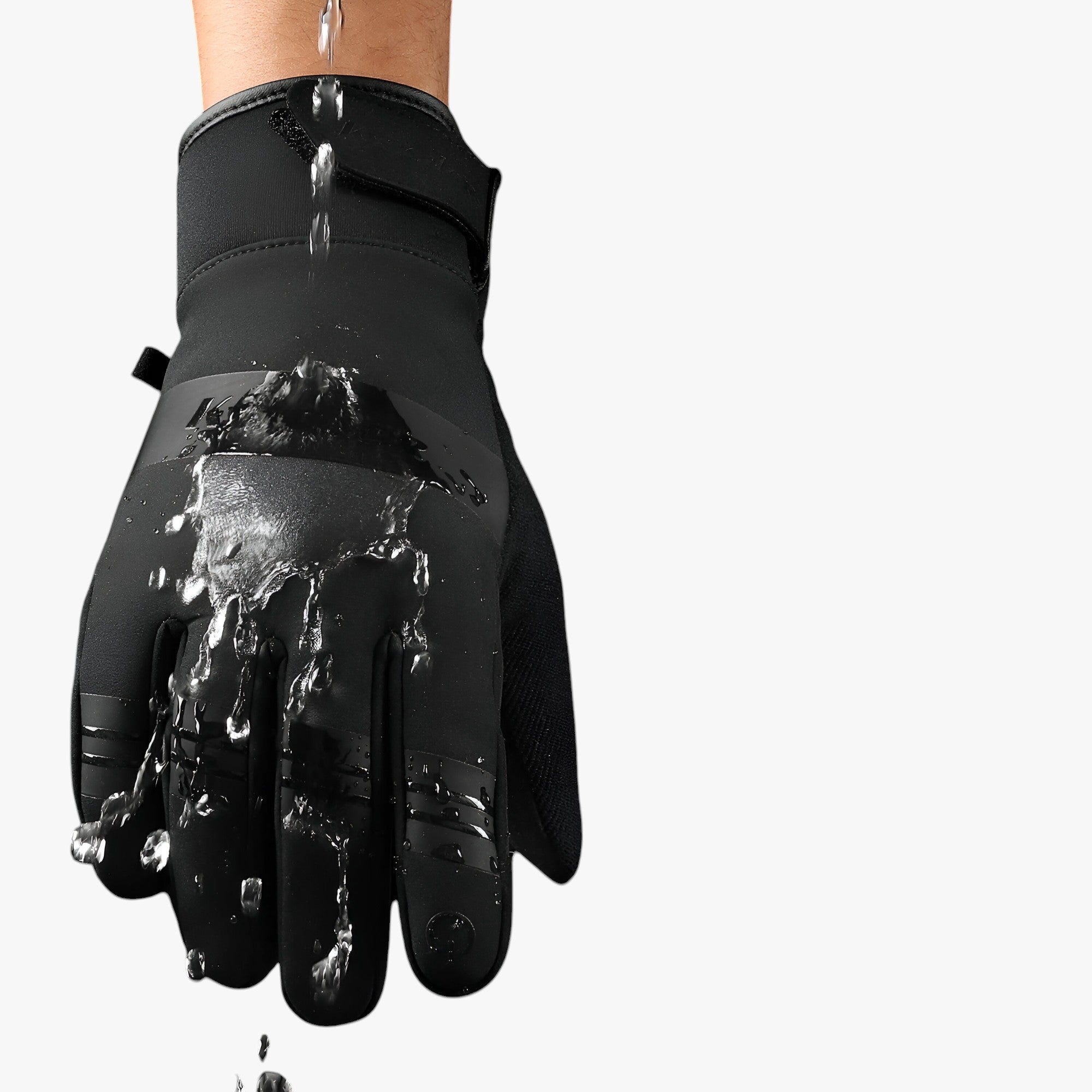 outdoor equipment : Waterdichte Winter Handschoenen voor Buiten Sporten in Black Waterproof van Pantino