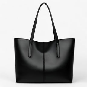 bags : Handtas voor Vrouwen Dames - Ruimte & Kwaliteit in PU Leer - Zwart in zwart van Pantino