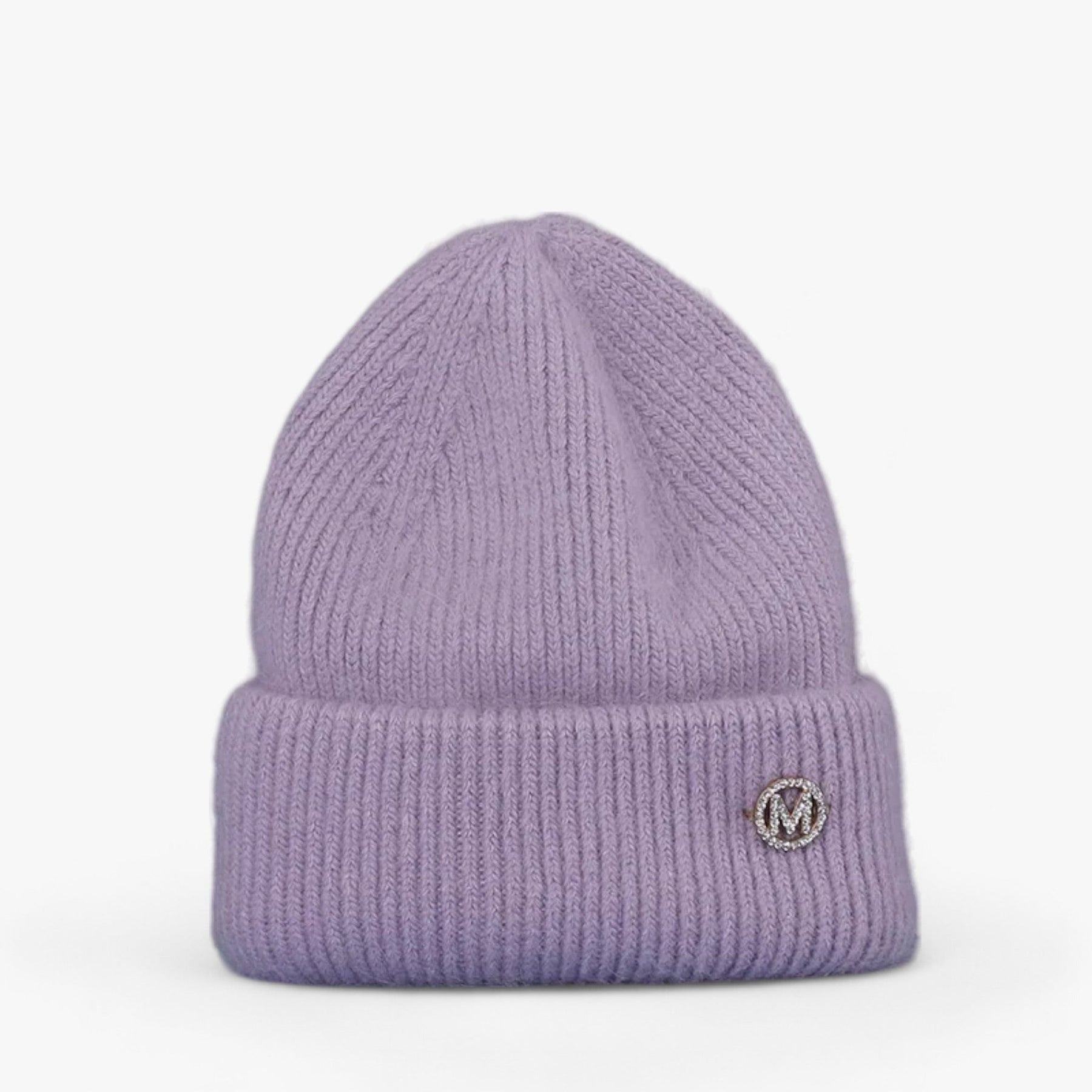 Winter Hat : Muts Dames Roze met - Wintermuts - Trendy en Comfortabel in Violet met M 54cm-60cm van Pantino