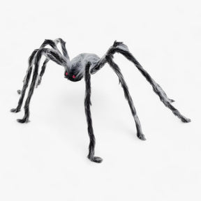 home & garden : Reusachtige Halloween Spin - Realistische Decoratie voor Binnen en Buiten - Oranje in Zwart wit van Pantino