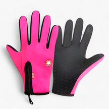 outdoor equipment : Tactische Winterhandschoenen - Touchscreen en Waterdicht - A-Donkerblauw in B-Roos van Pantino