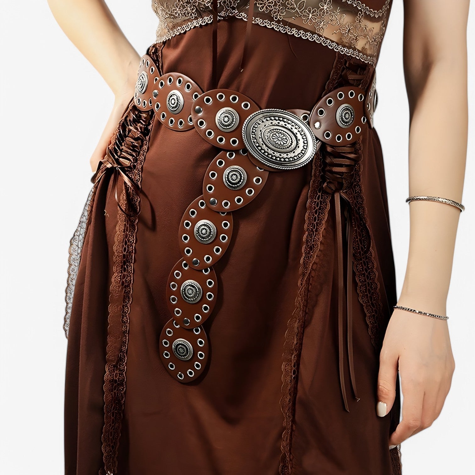 other : Vintage Verstelbaar Riem - Retro Elegantie - Zwart in van Pantino