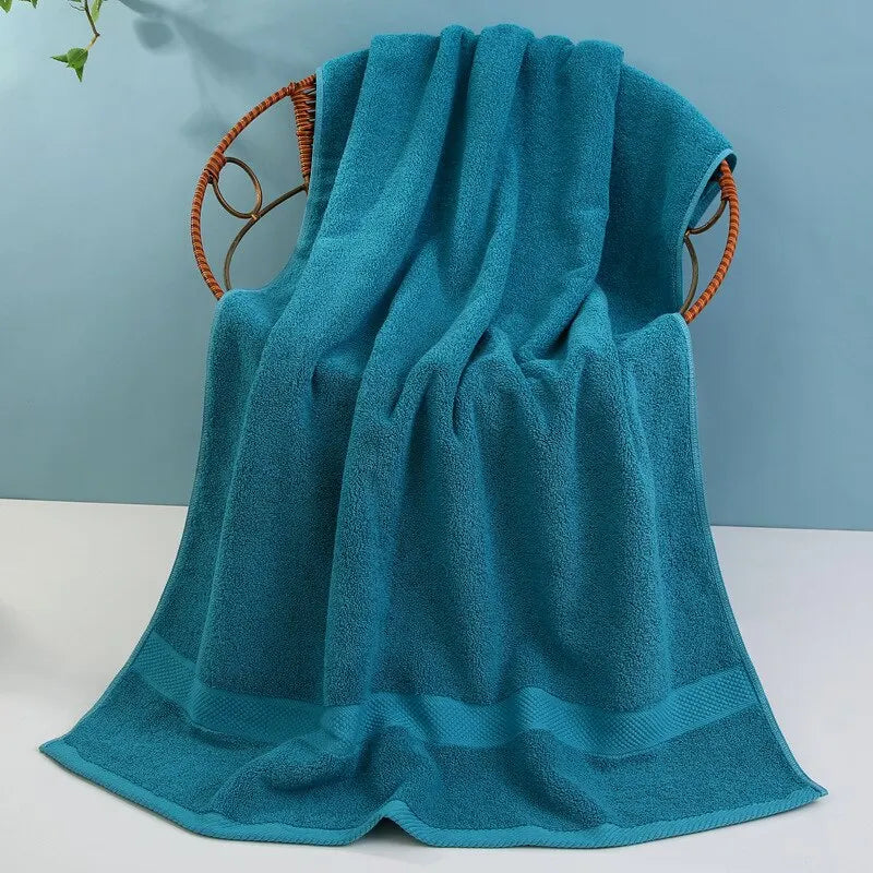 home & garden : TurboTrock Luxe Sneldrogende Handdoek - Comfort, Luxe en Duurzaam. - Blauw in Blauwgroen van Pantino