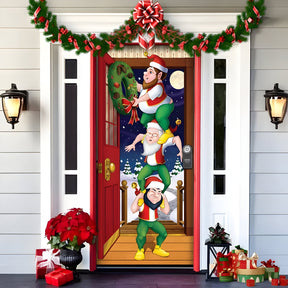 home & garden : HolidayCheer - Kerst Achtergrondbanner van Polyester - Creëer een Feestelijke Sfeer voor Uw Decoraties in Stijl-20 van Pantino