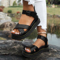 Orthopedische Sandalen Dames - Sandalen - Zwart