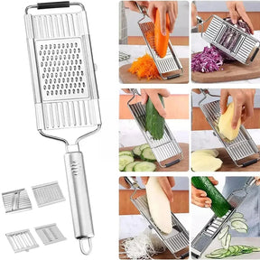 home & garden : Multifunctionele Groentensnijder Zilver in van Pantino