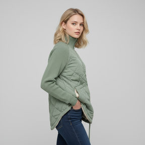 Jackets : Lichtgewicht Jack voor Dames - Militair Groen in van Pantino