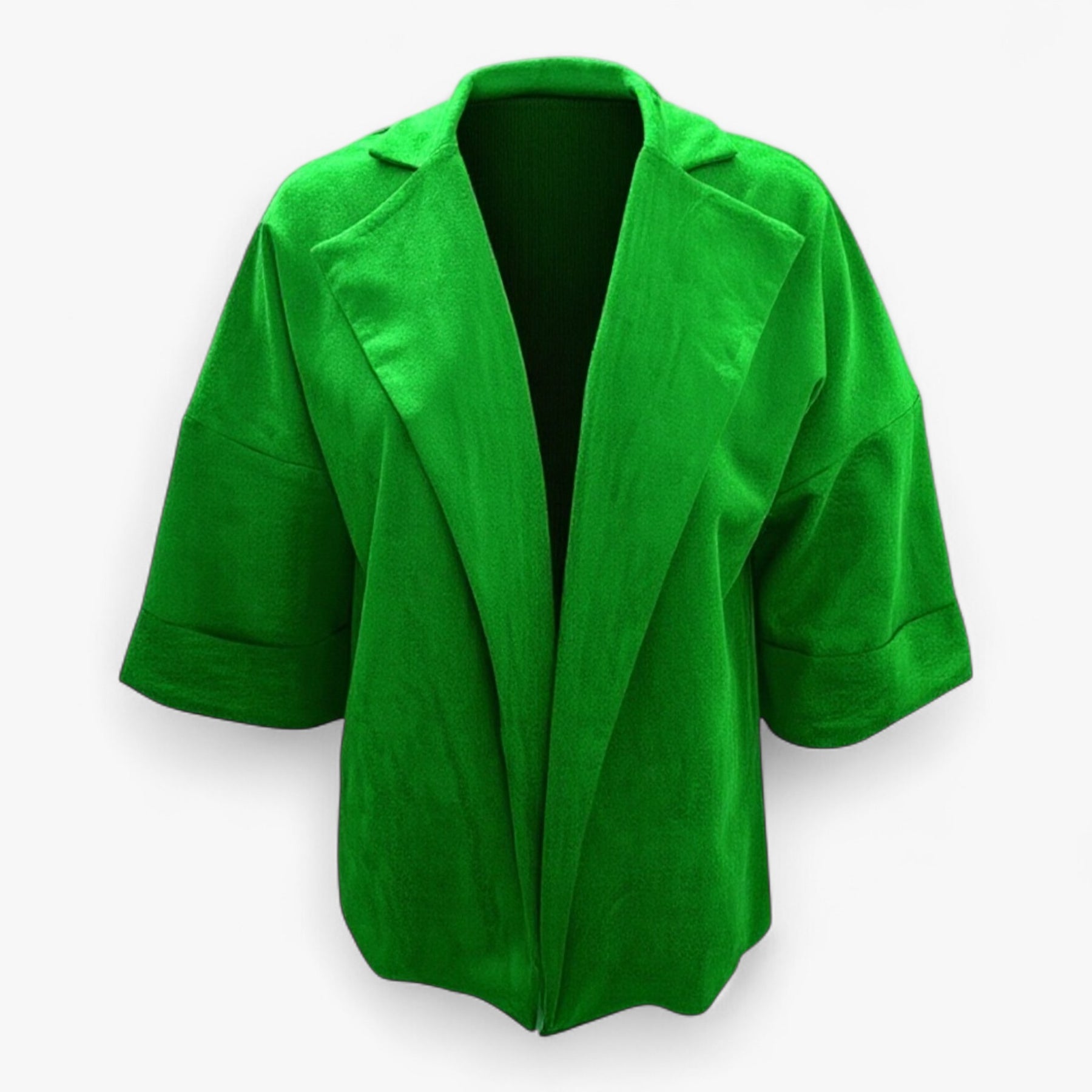 Clothes : Elegante Cardigan voor Dames Suède - Geel in Lichtgroen van Pantino