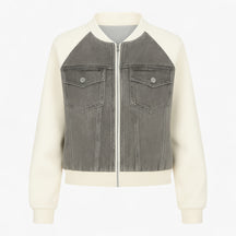 Clothes : Jack Dames Zwart - Veelzijdig Denimjack voor Katoen in Grijs van Pantino