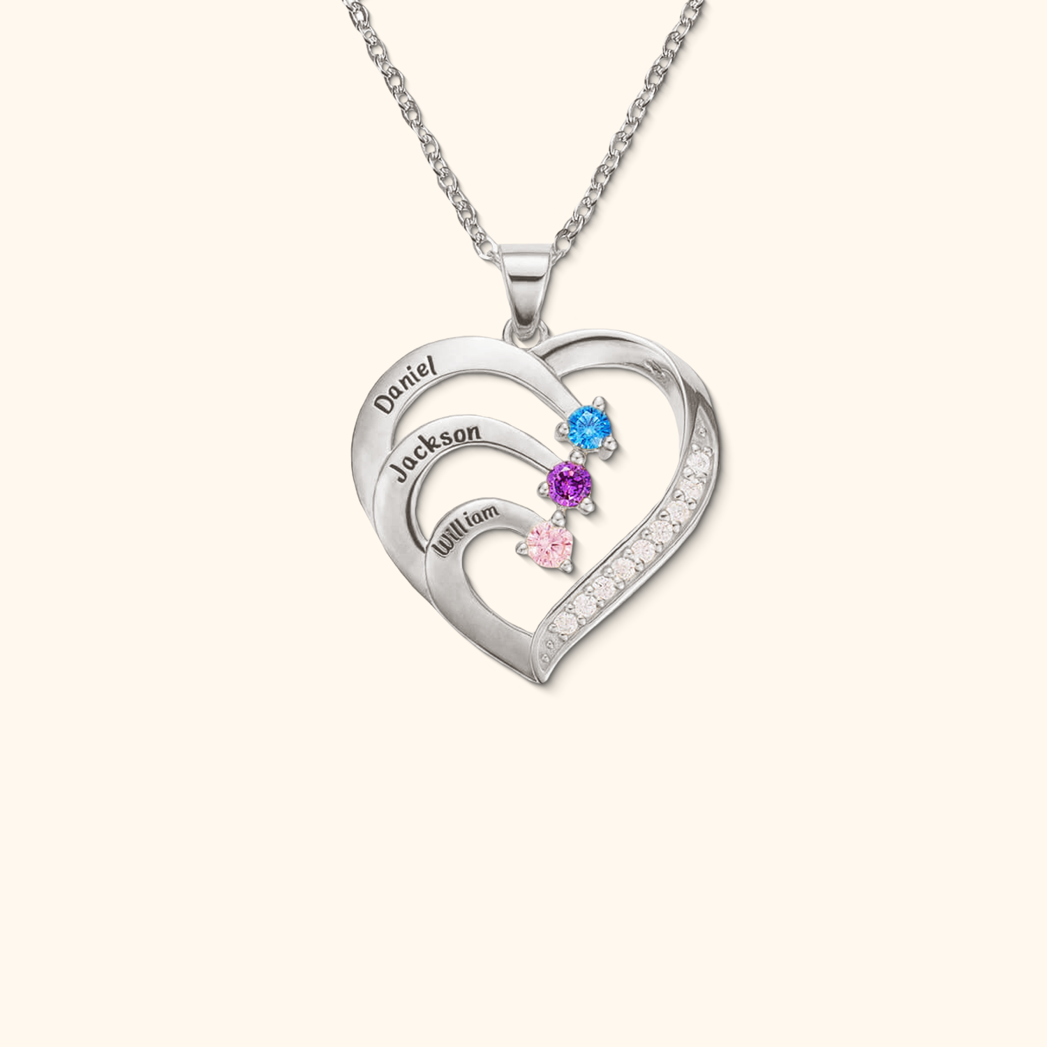 Necklace : Halsketting Goud - Elegante Stijlvolle in Zilver 3 van Pantino