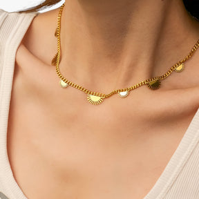 Necklace : Stralende Hanger - Accessoire in van Pantino