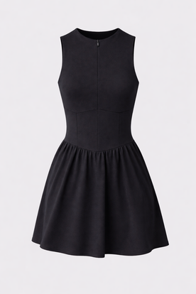 Women's Sportswear : Complete set tennisrok met ingebouwde push-up bh Dames in Nero van Pantinoshop