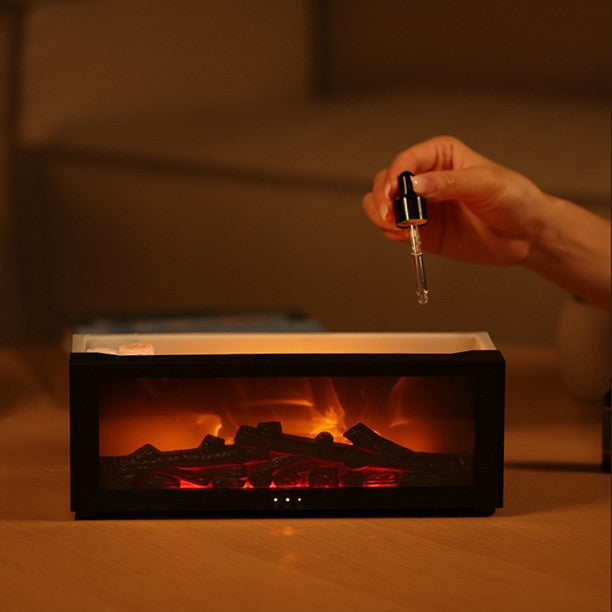 HearthGlow Vlam Luchtbevochtiger – Gezellig Vuur Effect Diffuser