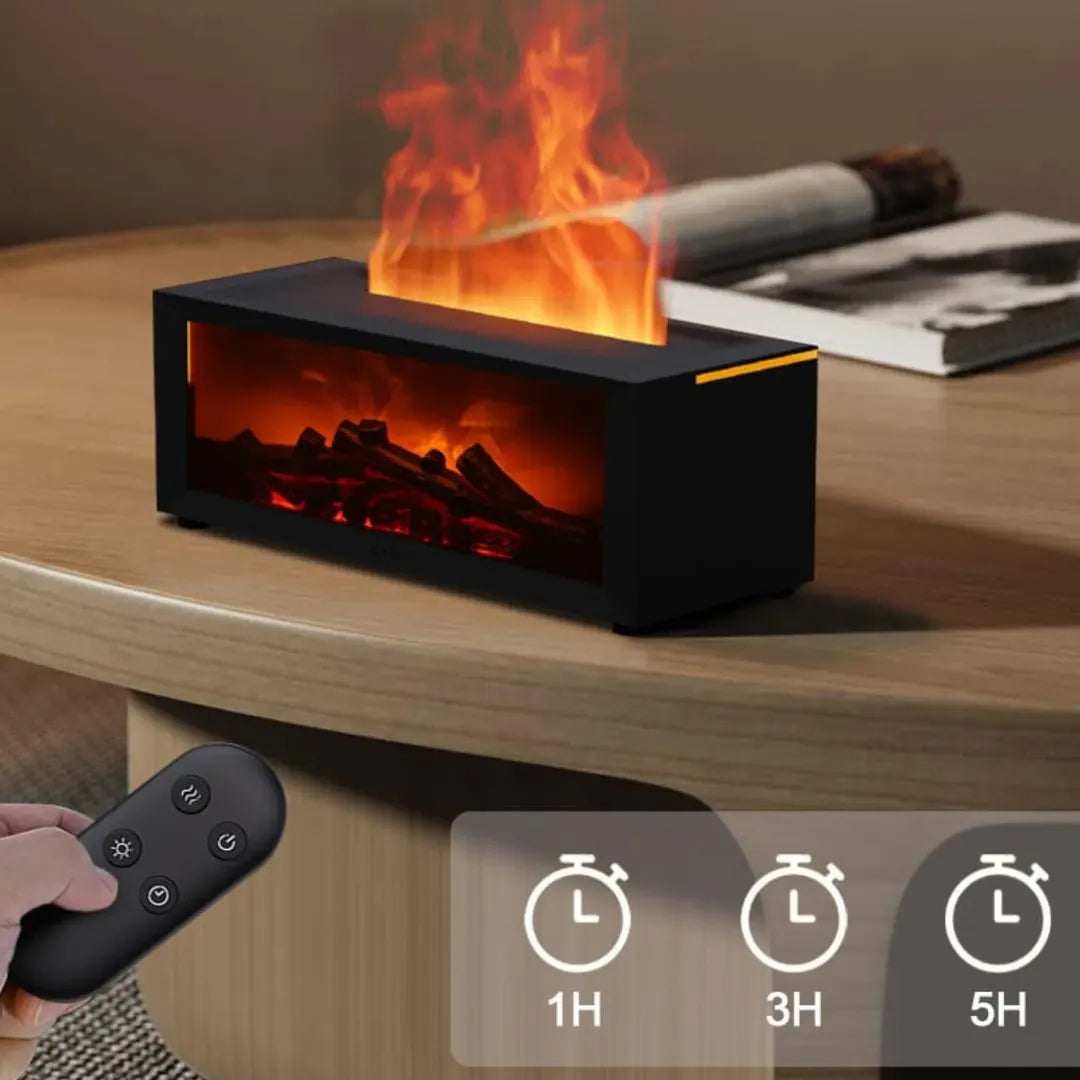 HearthGlow Vlam Luchtbevochtiger – Gezellig Vuur Effect Diffuser