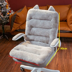 home & garden : SeatBack - Zacht Kussen - Ondersteuning en Comfort in D Grijs van Pantino
