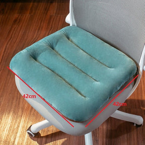 home & garden : SeatBack - Zacht Kussen - Ondersteuning en Comfort in A Blauw van Pantino