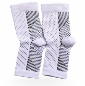 other : Witte Compressiesokken voor Pijnverlichting & Vermoeide Voeten - Elastisch & Comfortabel in van Pantino