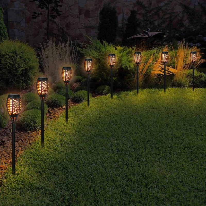 outdoor equipment : GroenLeven - Solar Tuinfakkel Draadloos Iedere Avond Tuinverlichting in van Pantino