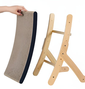 pets : Houten Kattenkrabplank - Multifunctionele Verwijderbare Design - Hout in van Pantino