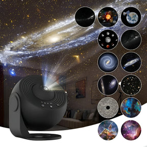 gadgets : Cosmoglow Sterrenhemel Projector - Magisch en Ontspannend - Wit in Zwart van Pantino