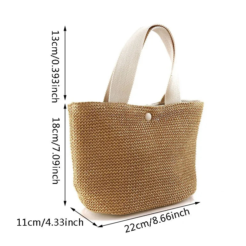 bags : Bohemian Rotan Emmer Schoudertas Dames - Geweven Zomers Design - Rotan in van Pantino