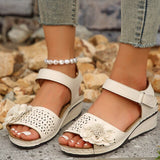 Sandali Donna Beige - Intreccio Elegante - Perfetti per Chi Ama un Design Raffinato e alla Moda