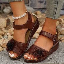 Sandals : Sandalen Dames Beige - Stijlvolle Vlechtwerk - Perfect voor die van een Verfijnd en Modebewust Design Houden in Bruin van Pantino