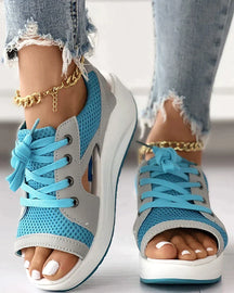 Orthopedic Sandals : Orthopedische Sandalen Dames - Sandalen - Blauw in Blauw van Pantino