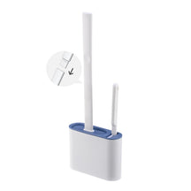 home & garden : Siliconen Toiletborstel Donkergrijs - Hygiënisch Effectief Reinigen - Siliconen in Blauw van Pantino