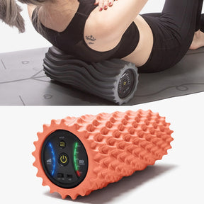 outdoor equipment : VibraFlex Roller - De Ultieme Massage voor Yoga en Fitness - Coral Oranje in van Pantino