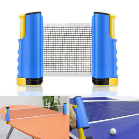 outdoor equipment : Portable Table Tennis Net Kant - Rood in van Pantino