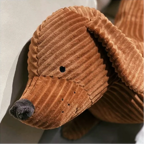pets : Pluche Teckel Speeltje 55cm - Bruin in van Pantino
