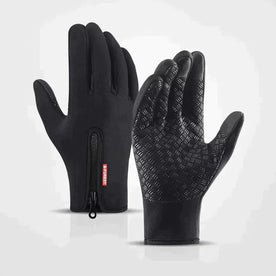 Gloves : Thermo Handschoenen Dames - Houd Je Handen Warm in Alle Weersomstandigheden - Zwart in Zwart van Pantinoshop