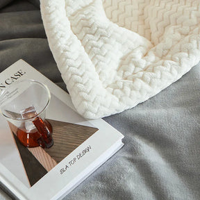 home & garden : Dikke Fleece Winterdeken - Luxueus Knus Thuis en Bank - Fleece in van Pantino