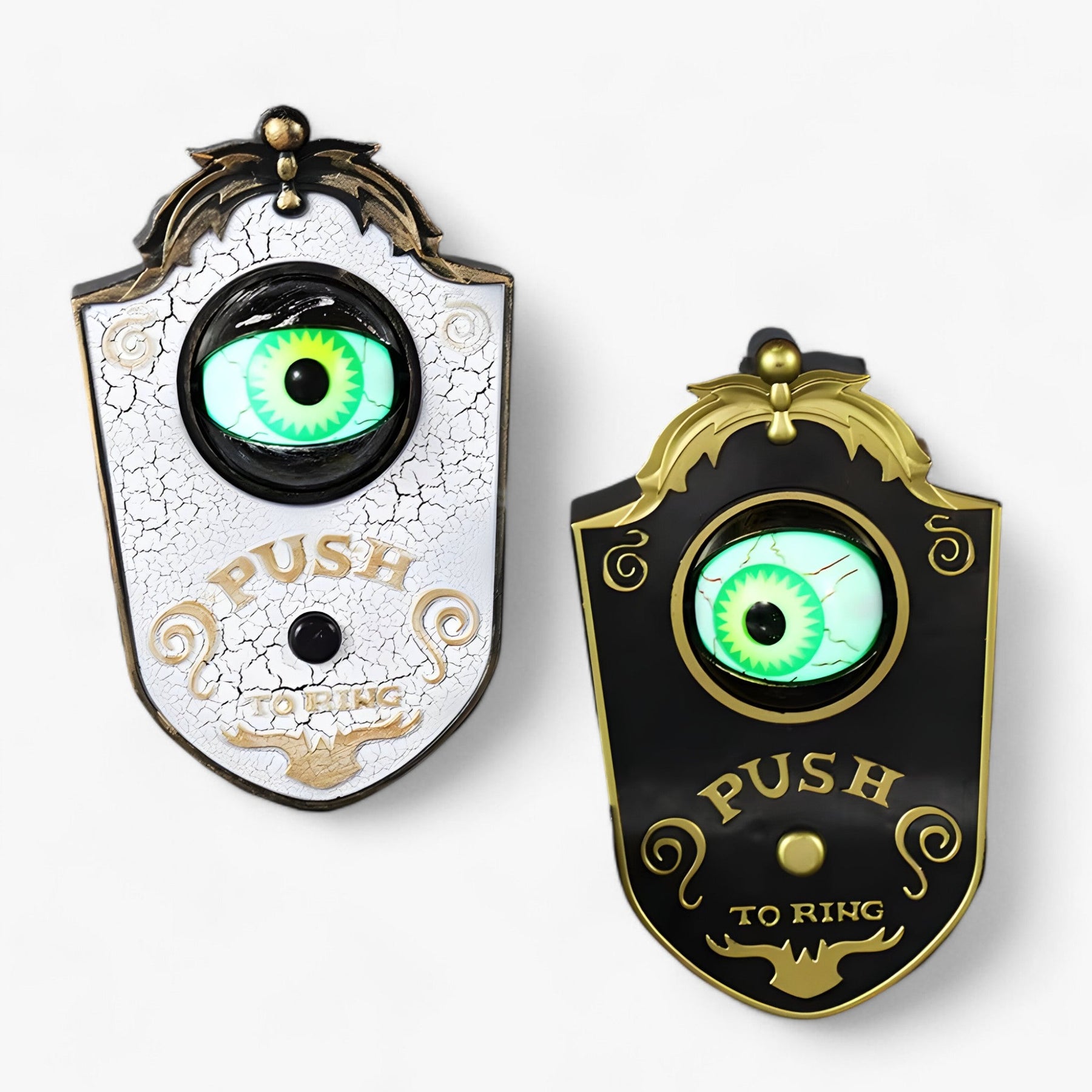 home & garden : Sonnette Spin Spider Halloween - Verlichte Horror Decoratie - Eng Geluid & Lumière Oog voor Spookachtig Huis Sfeer in van Pantino