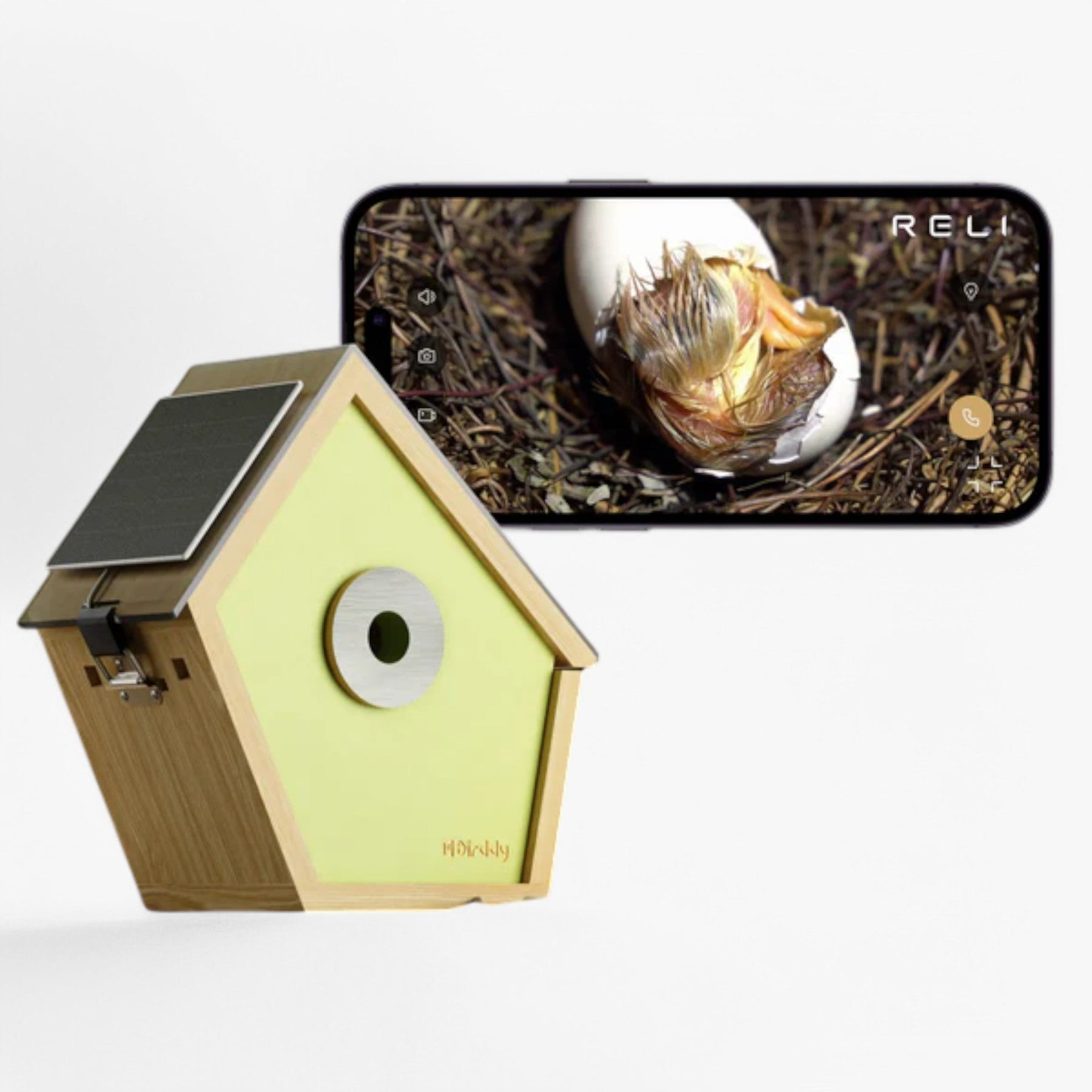 outdoor equipment : Reli Birddy Slank Vogelhuisje met Geavanceerde Technologie in van Pantino
