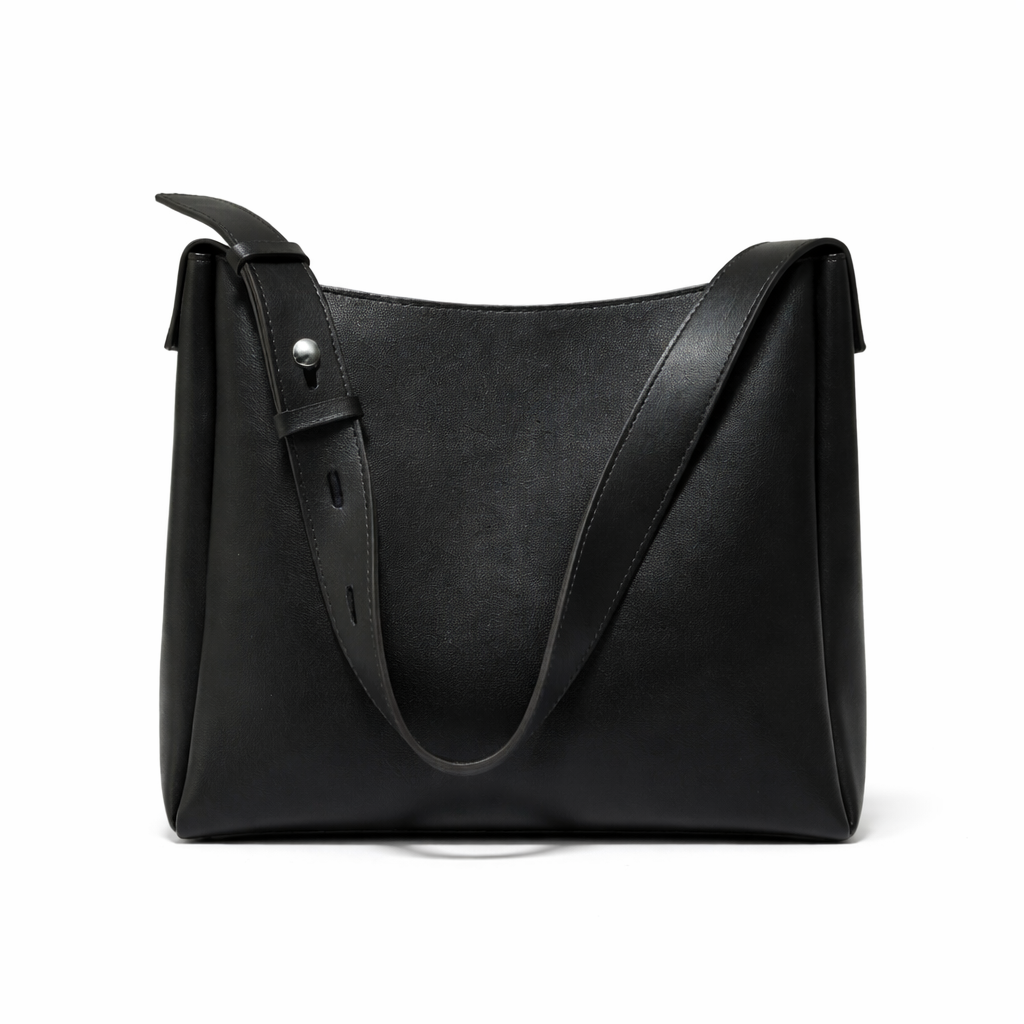 bags : Tote Bag Dames - Minimalistisch Design in Black van Pantino