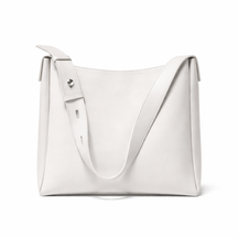 bags : Tote Bag Dames – Minimalistisch Design in WHITE van Pantino