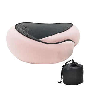 Travel Pillow : FluffyRest - Comfortabel Reiskussen Nekkussen - Grijs in van Pantino