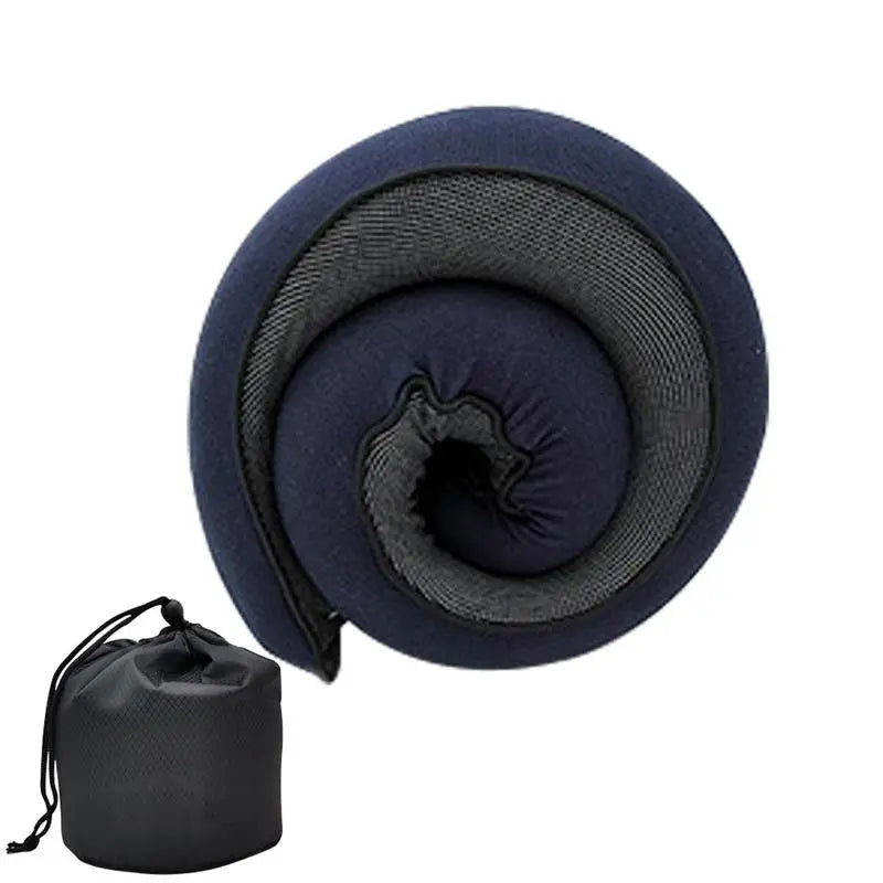 Travel Pillow : FluffyRest - Comfortabel Reiskussen Nekkussen - Grijs in van Pantino