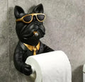 Toiletpapierhouder Hondenvorm - Design Hygiënisch Grappig - Hout