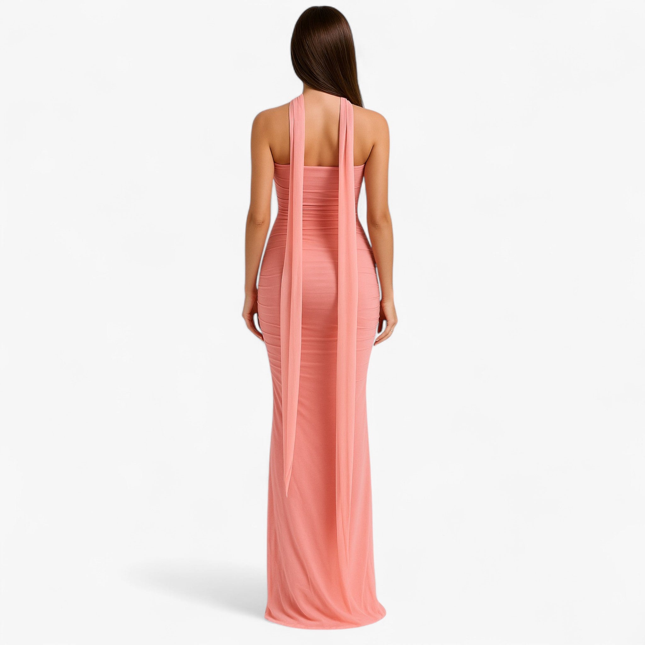 Dress : Rok Dames Bordeaux - Tweedelige Set met Elegante Top in van Pantino