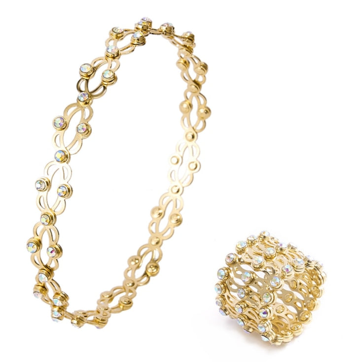 Bracelet : Armband Zilver - Ring & Puzzel Box in van Pantino