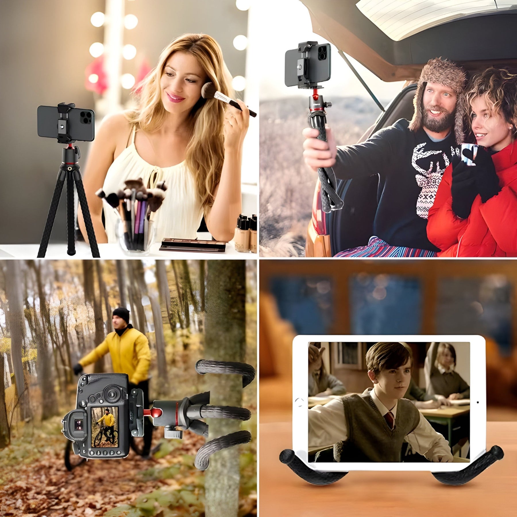gadgets : FlexiGrip - Octopus Statief - Veelzijdige Steun voor Camera's en Telefoons in van Pantino